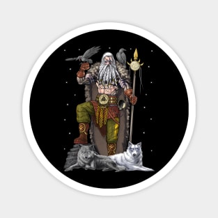 Viking Norse God Odin Magnet